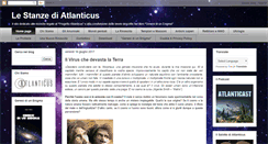 Desktop Screenshot of progettoatlanticus.net